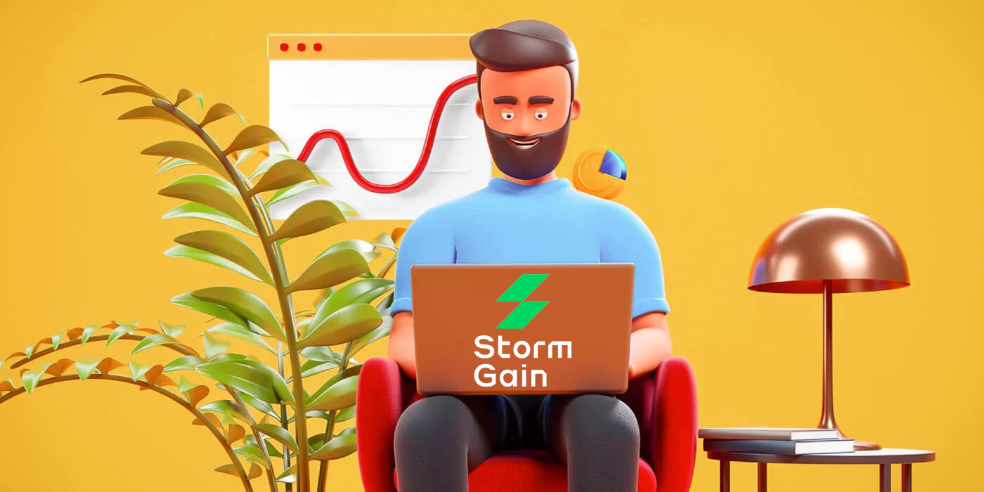 Kako se registrirati in začeti trgovati z demo računom v storitvi StormGain