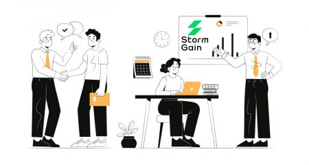 Kaip prisijungti ir pradėti prekiauti kriptovaliuta „StormGain“.