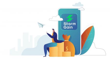Kako uplatiti depozit u StormGain