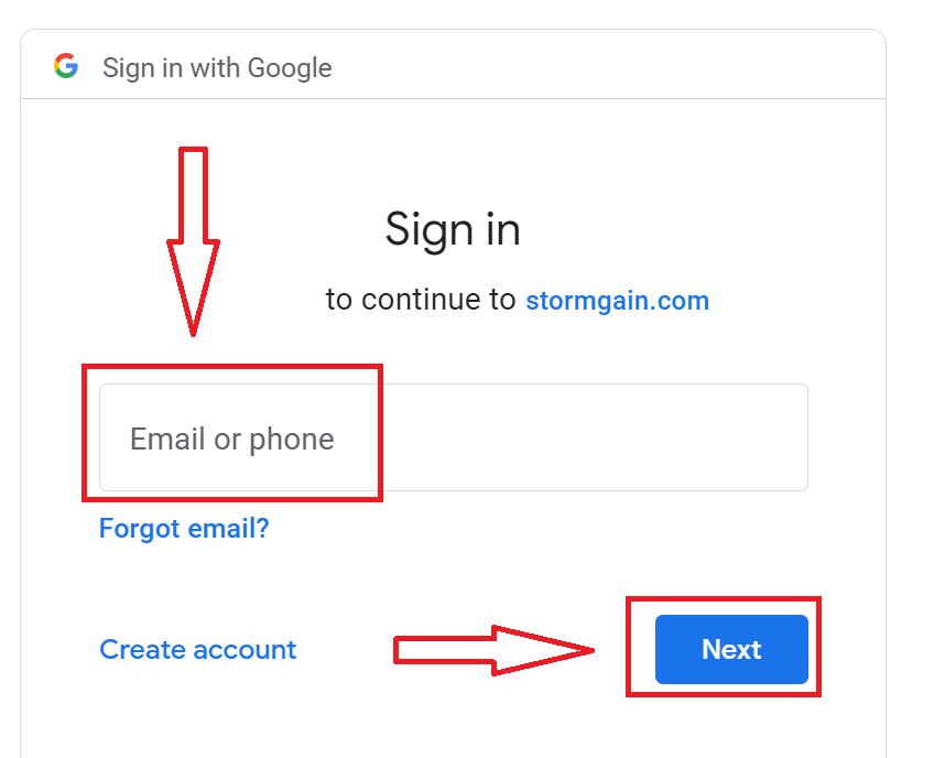 How to Register and Login Account in StormGain
